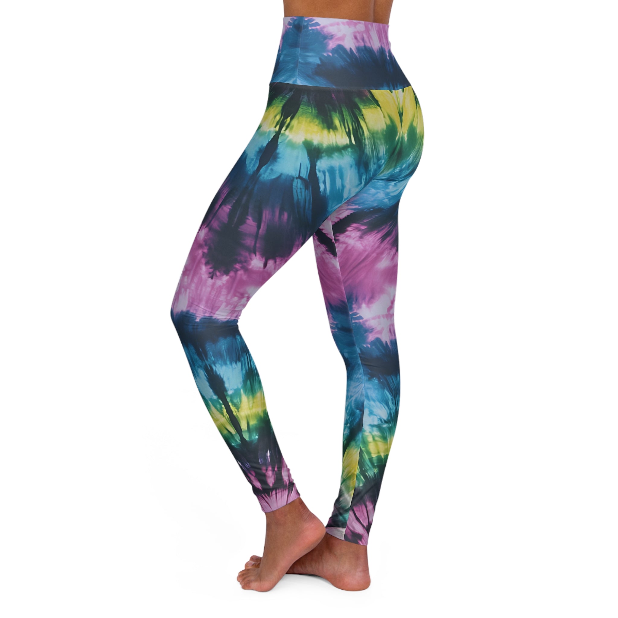 Cosmic Harmony High Waisted Yoga Leggings